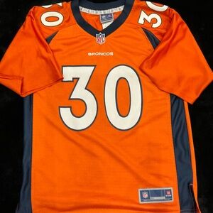 NFL Denver Broncos Phillip Lindsay #30 Pro Line Jersey Size Youth Large